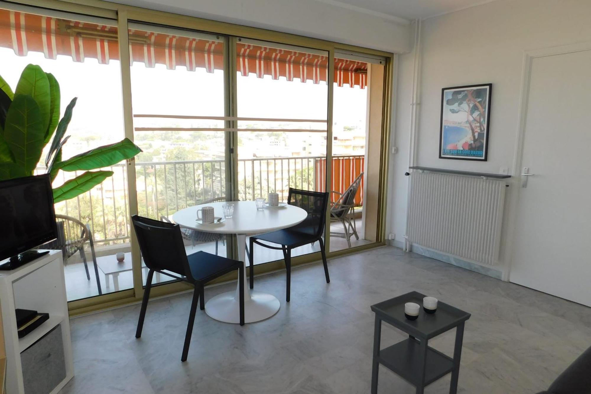 Ferienwohnung Charming T2 Eden Park With Swimming Pool Private Parking Juan-les-Pins Exterior foto