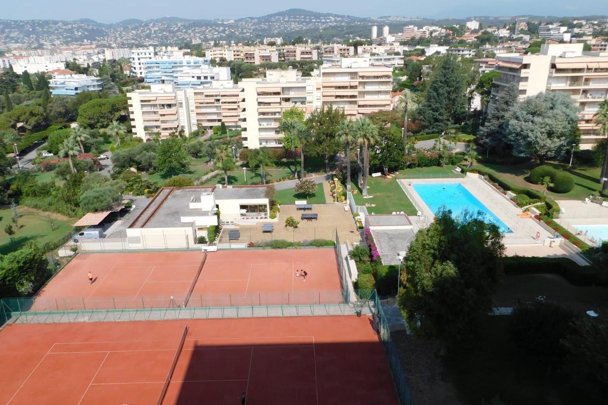 Ferienwohnung Charming T2 Eden Park With Swimming Pool Private Parking Juan-les-Pins Exterior foto